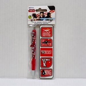 Ink works Disney Star Wars Gel Pen and Bookmark